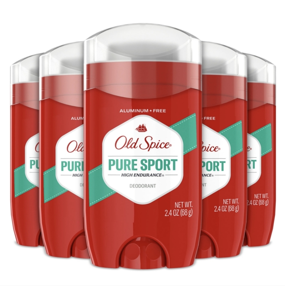 🔥Bundle of 5🔥 Old Spice High Endurance Deodorant for Men, Aluminum Free, 48 HR